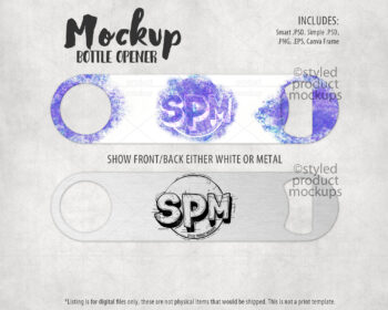 Bar Bottle Opener Mockup