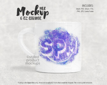 6oz Mug Mockup
