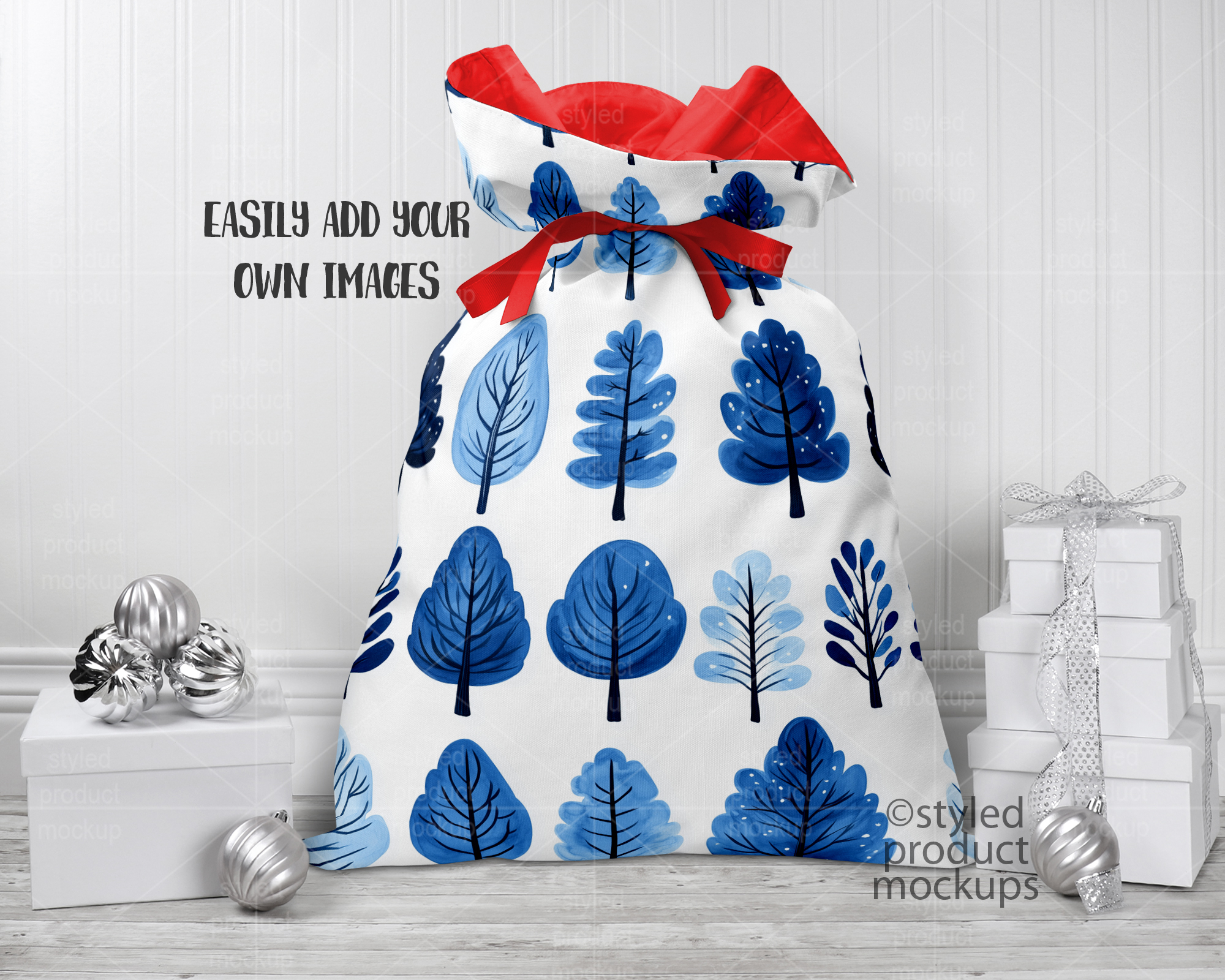 Santa Sack Mockup