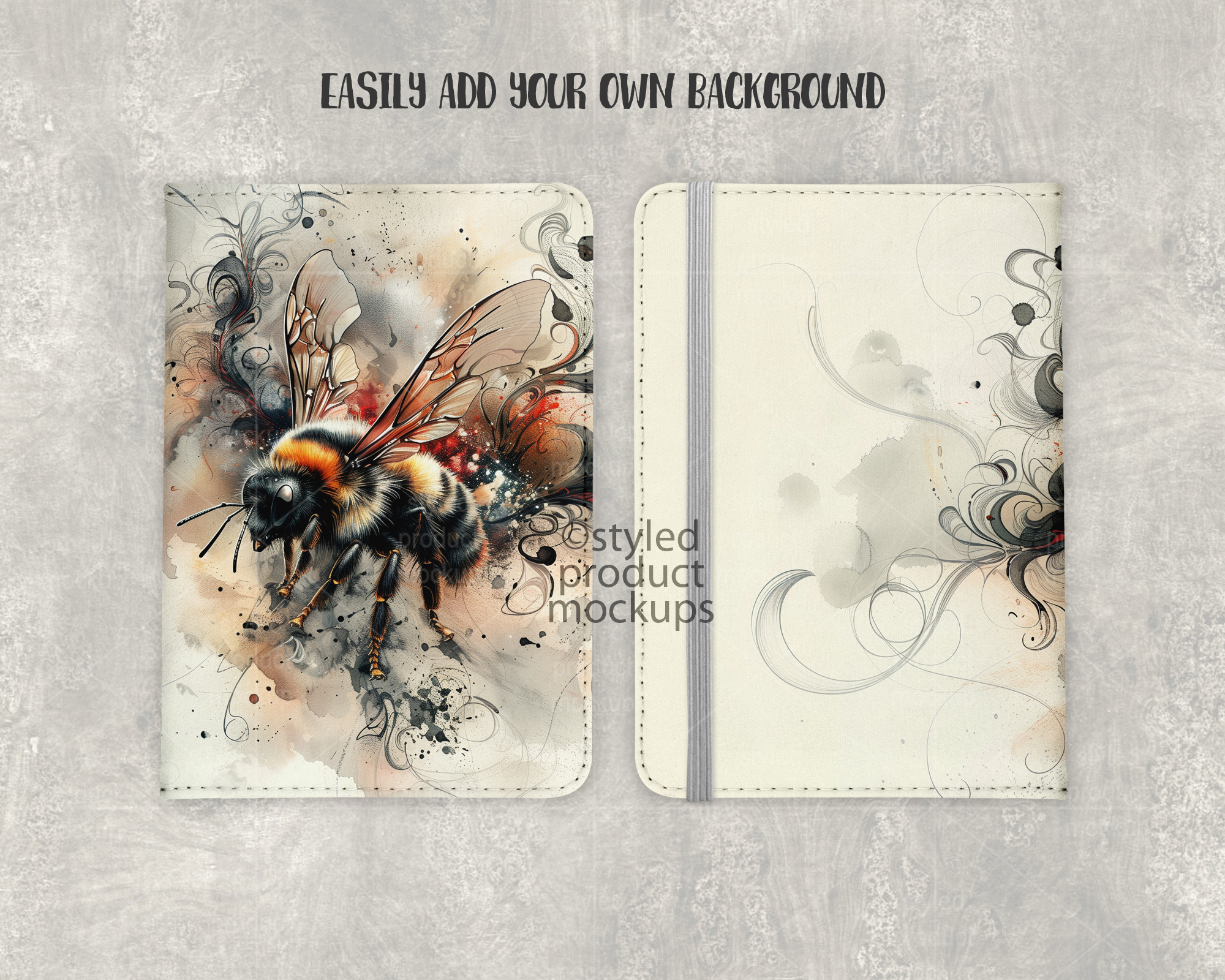 Passport Holder Mockup