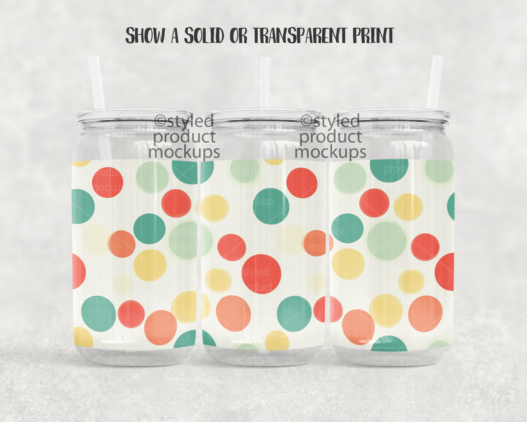 16oz Soda Can Mockup