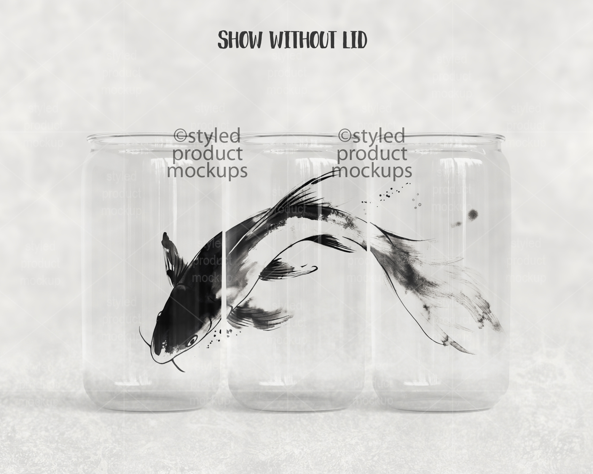 16oz Soda Can Mockup