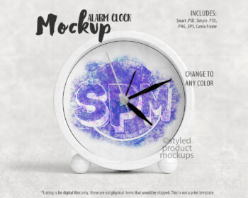 Alarm Clock Mockup