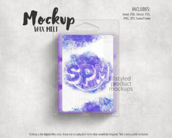 Wax Melt Label Mockup