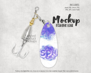 Fishing Lure Mockup