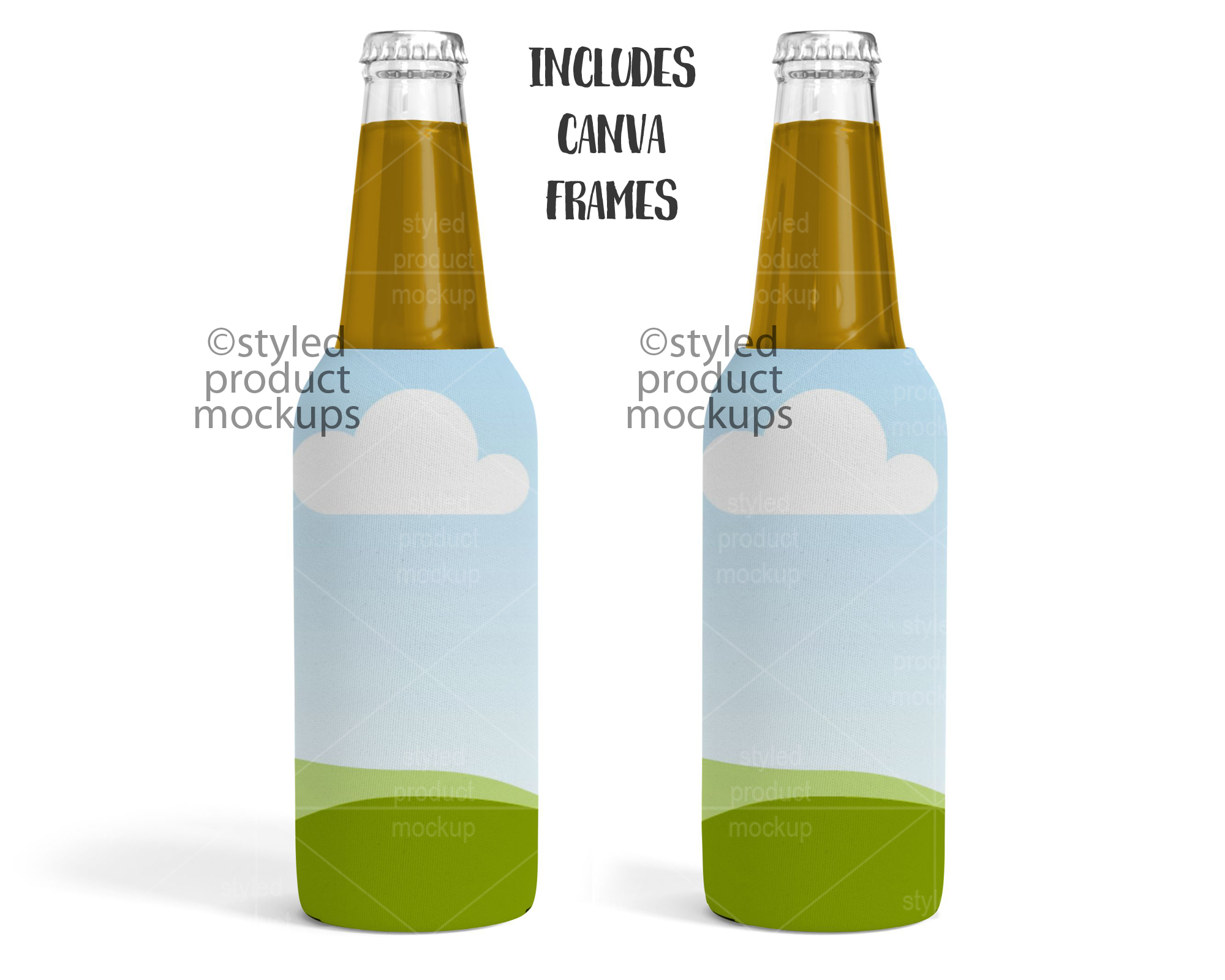 Wine Cooler Hugger Mockup
