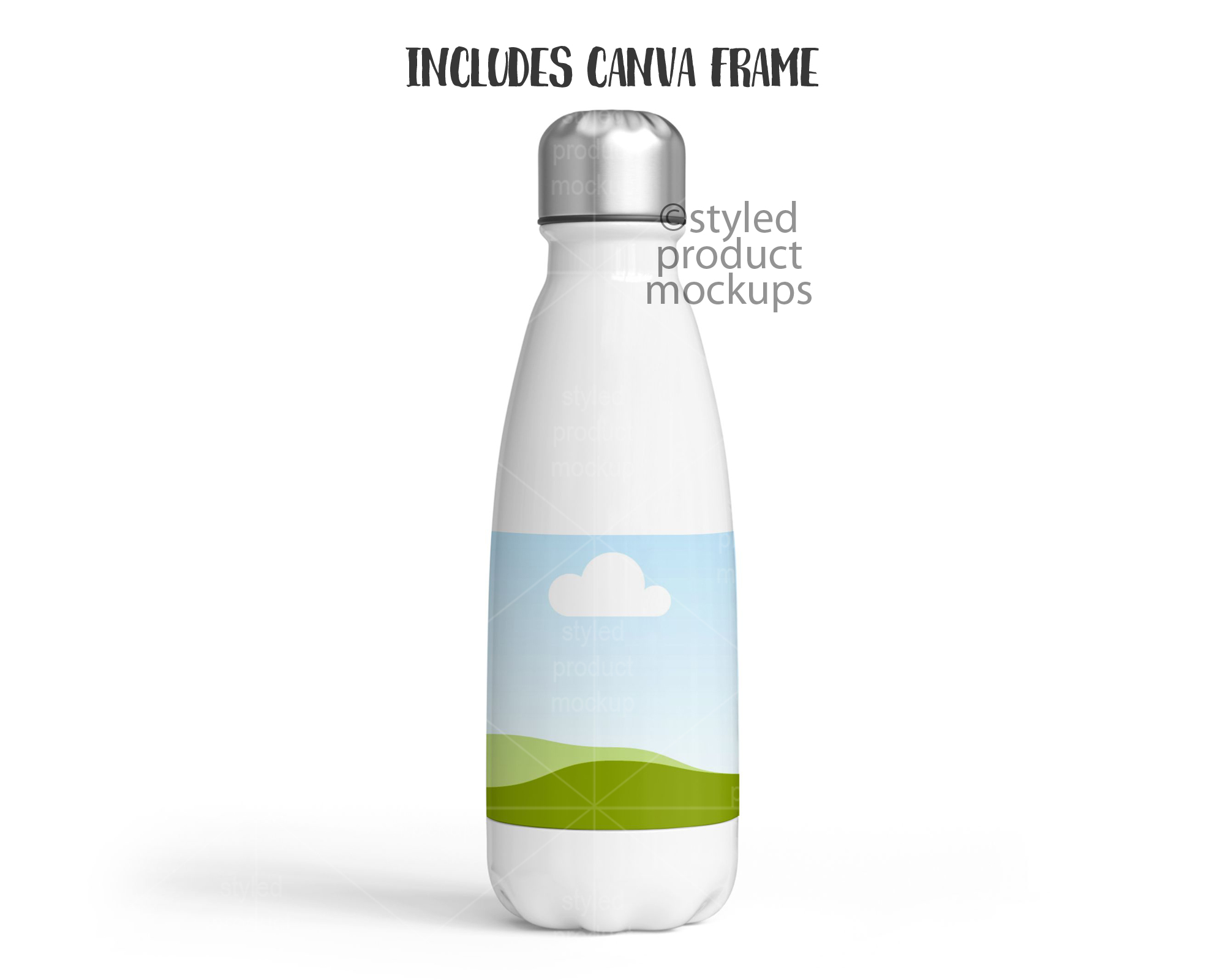 12oz Cola Tumbler Mockup