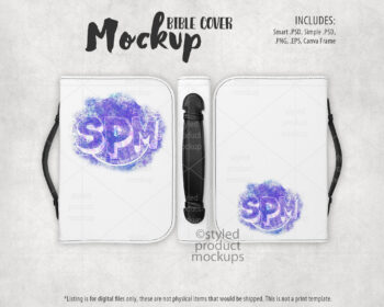 Bible Cover Mockup