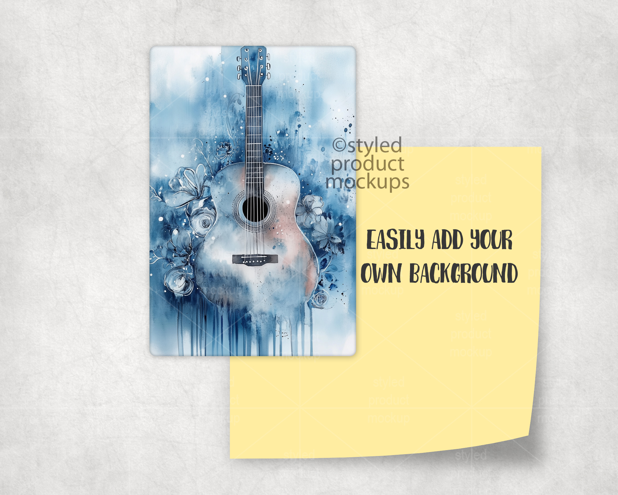 2x3 Hardboard Magnet Mockup