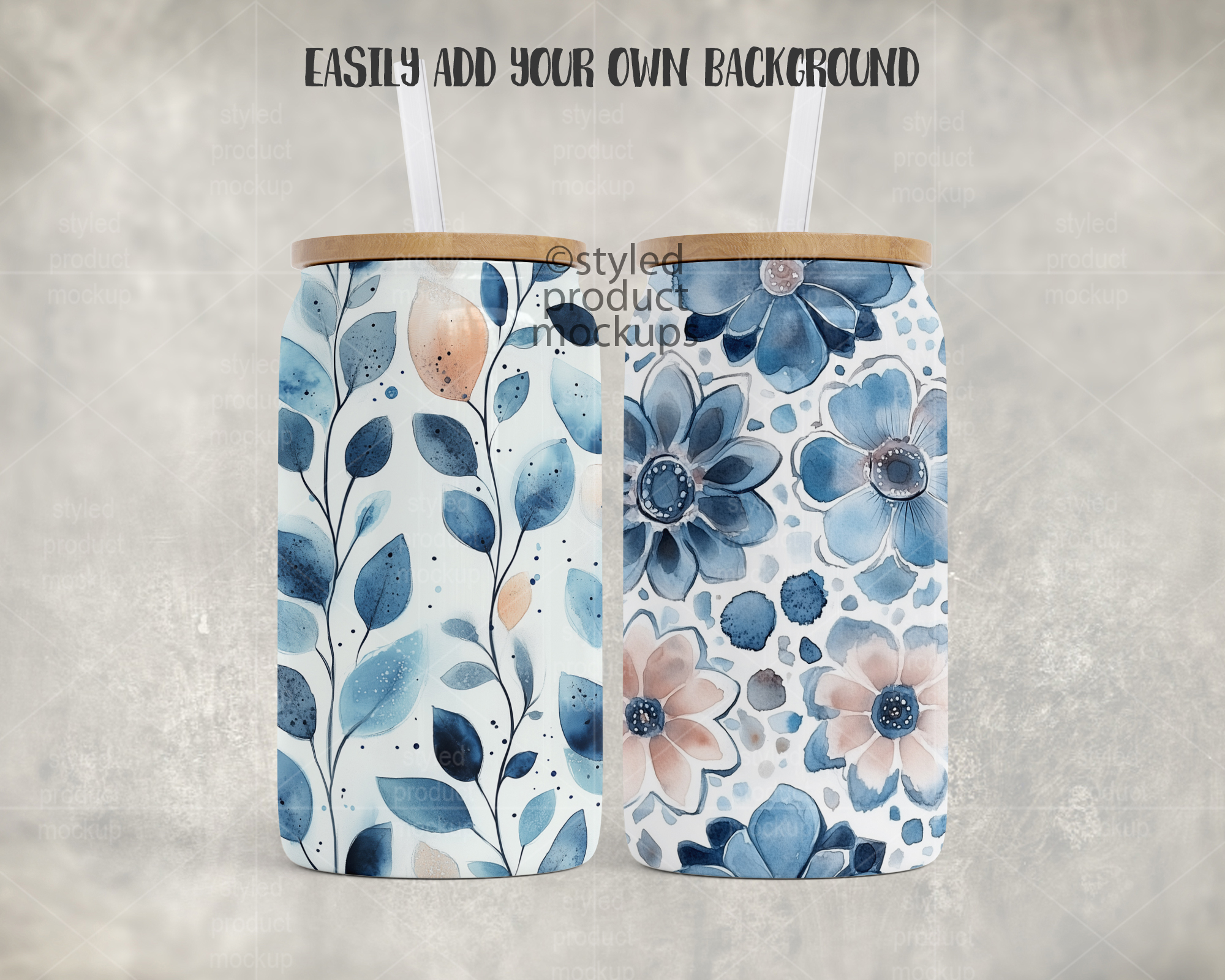 16oz Can Tumbler Mockup
