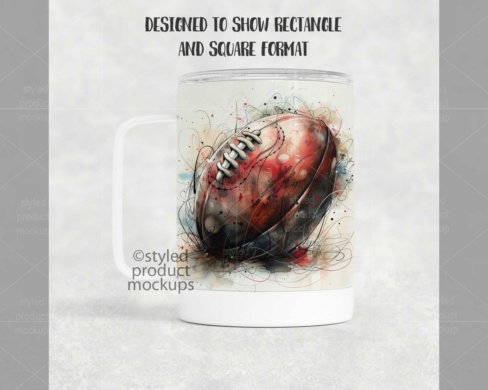 11oz Metal Mug Mockup