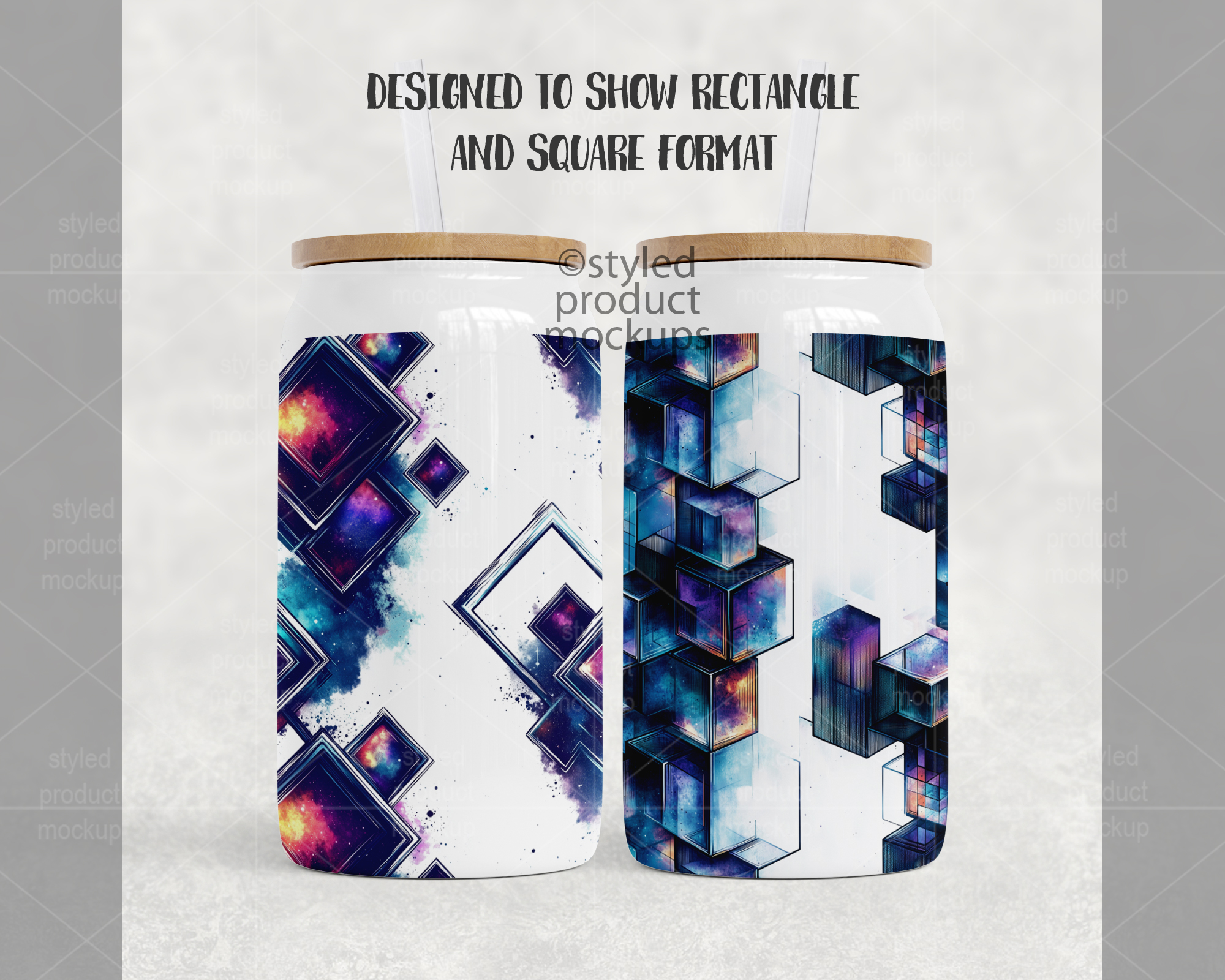 16oz Can Tumbler Mockup