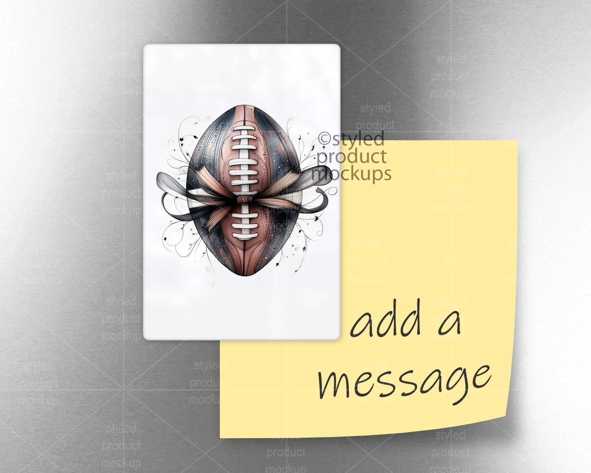 2x3 Hardboard Magnet Mockup