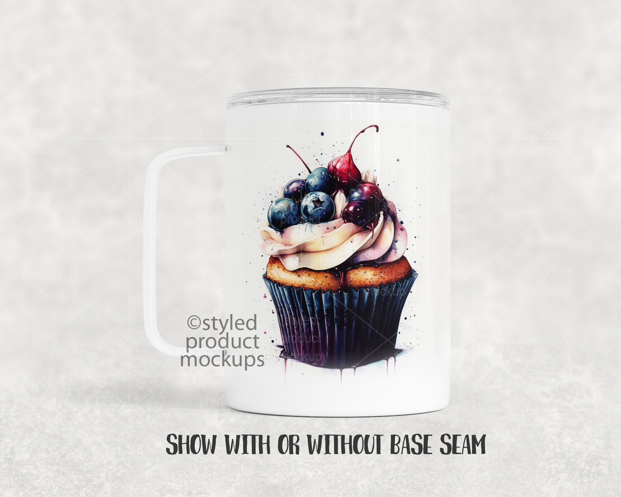 11oz Metal Mug Mockup