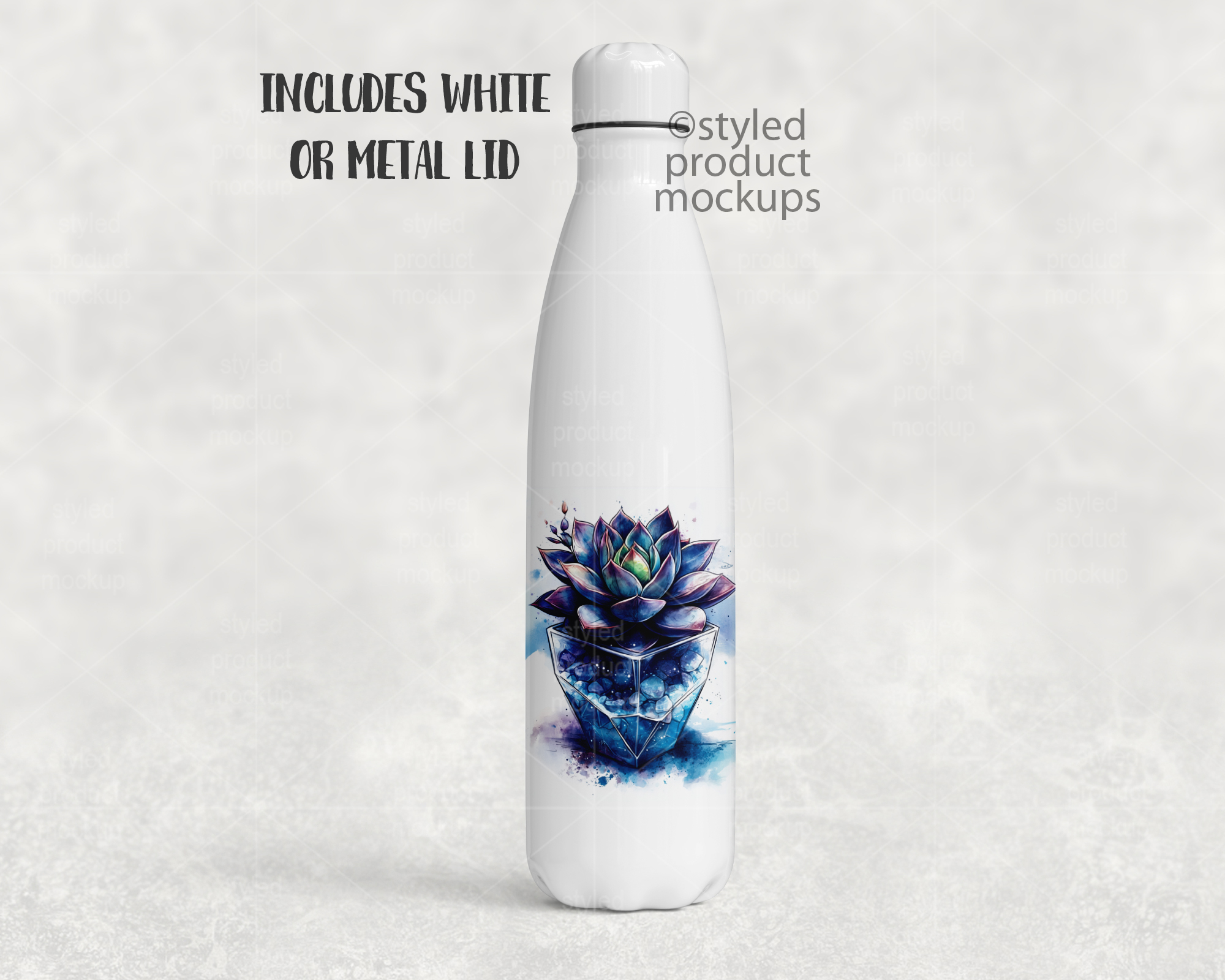 1000ml Cola Tumbler Mockup