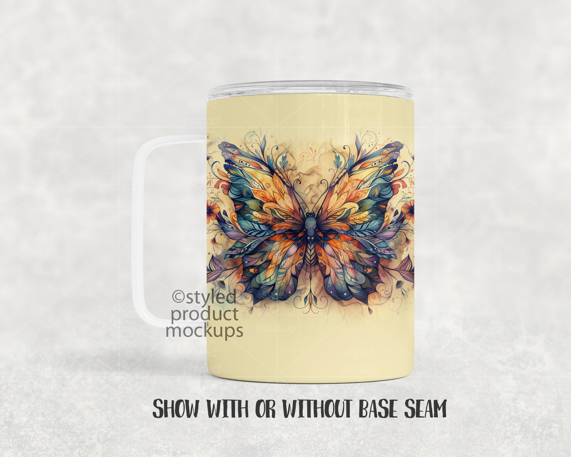 11oz Metal Mug Mockup