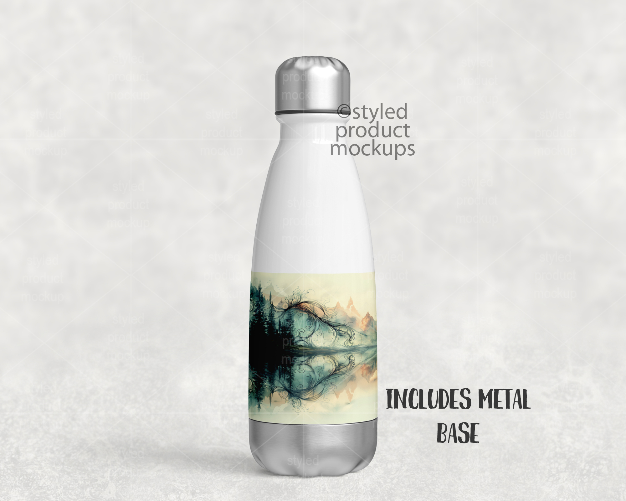 12oz Cola Tumbler Mockup
