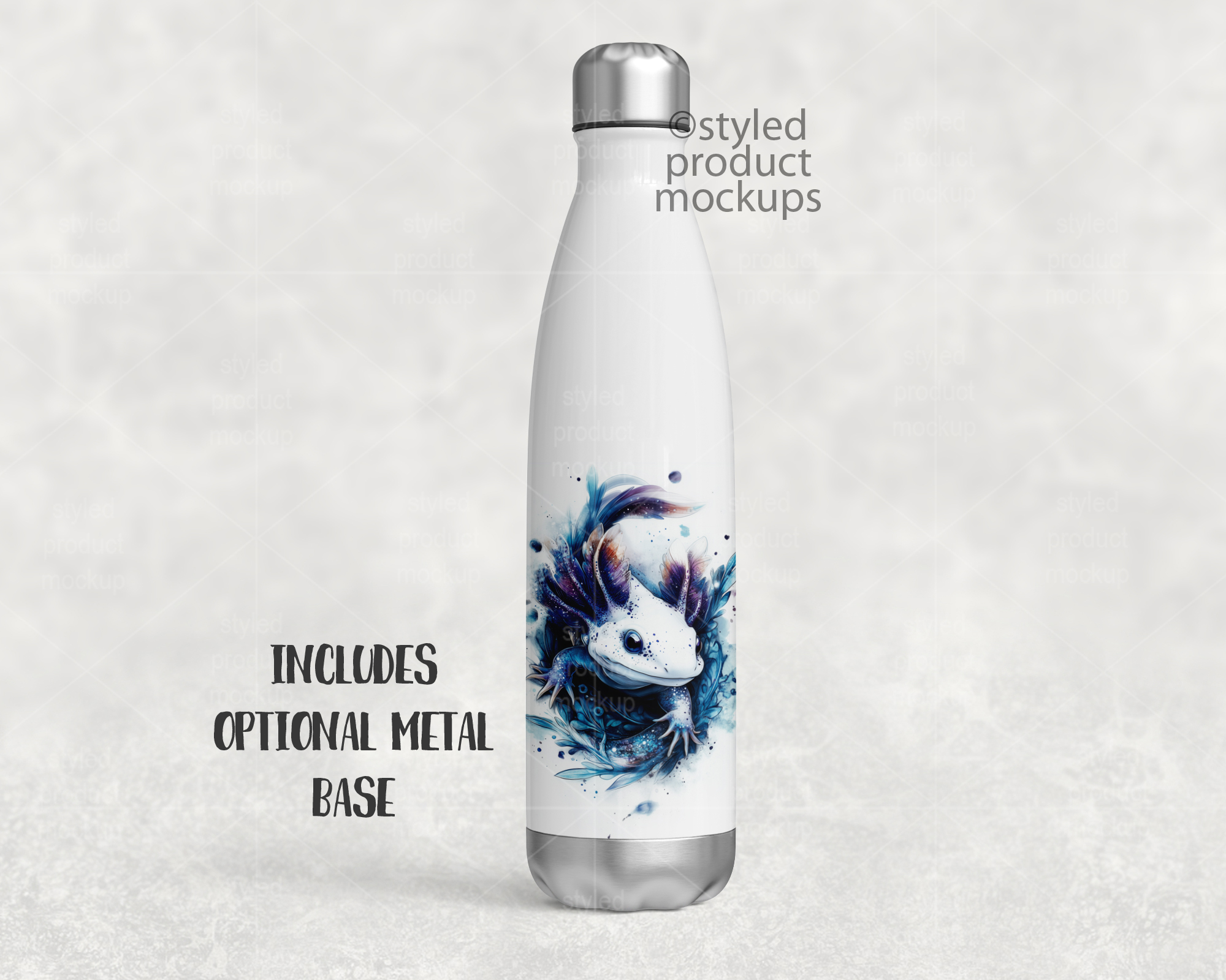 1000ml Cola Tumbler Mockup