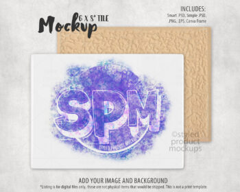 6x8 Horizontal Tile Mockup