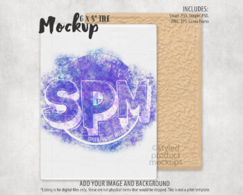 6x8 Vertical Tile Mockup