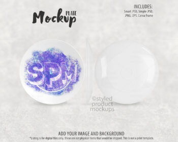 Decoplate Plate All Sides Mockup