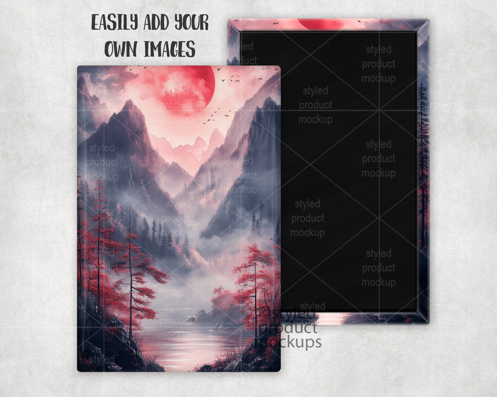2x3 Vertical Magnet Mockup