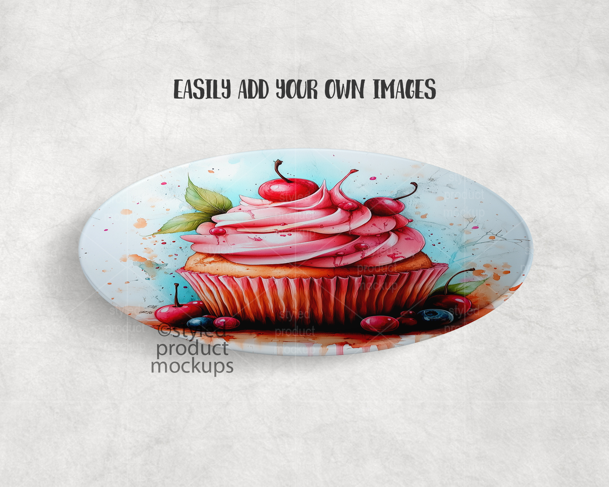 Decoplate Angled Plate Mockup