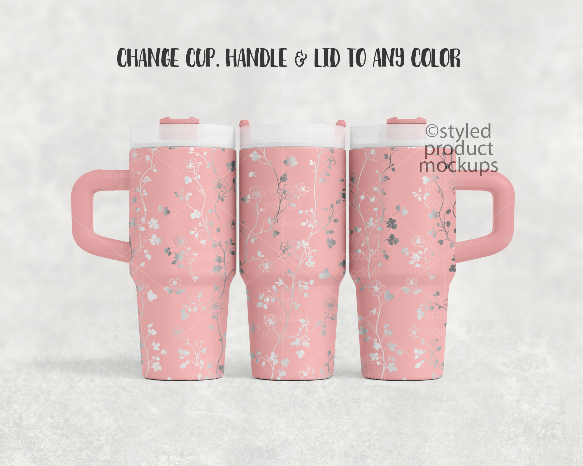 14oz Tumbler Mockup for Laser Engraving