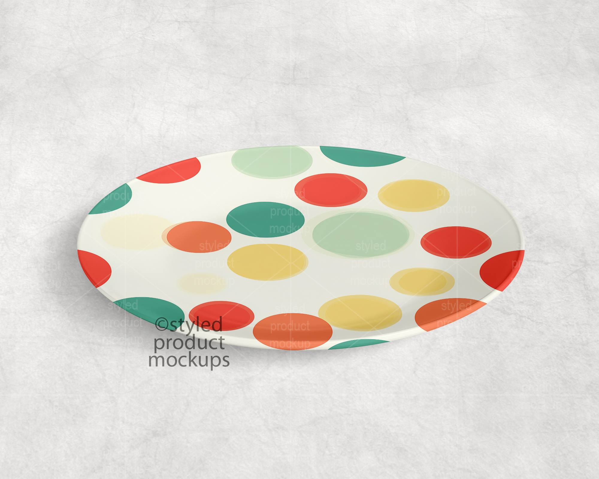Decoplate Angled Plate Mockup