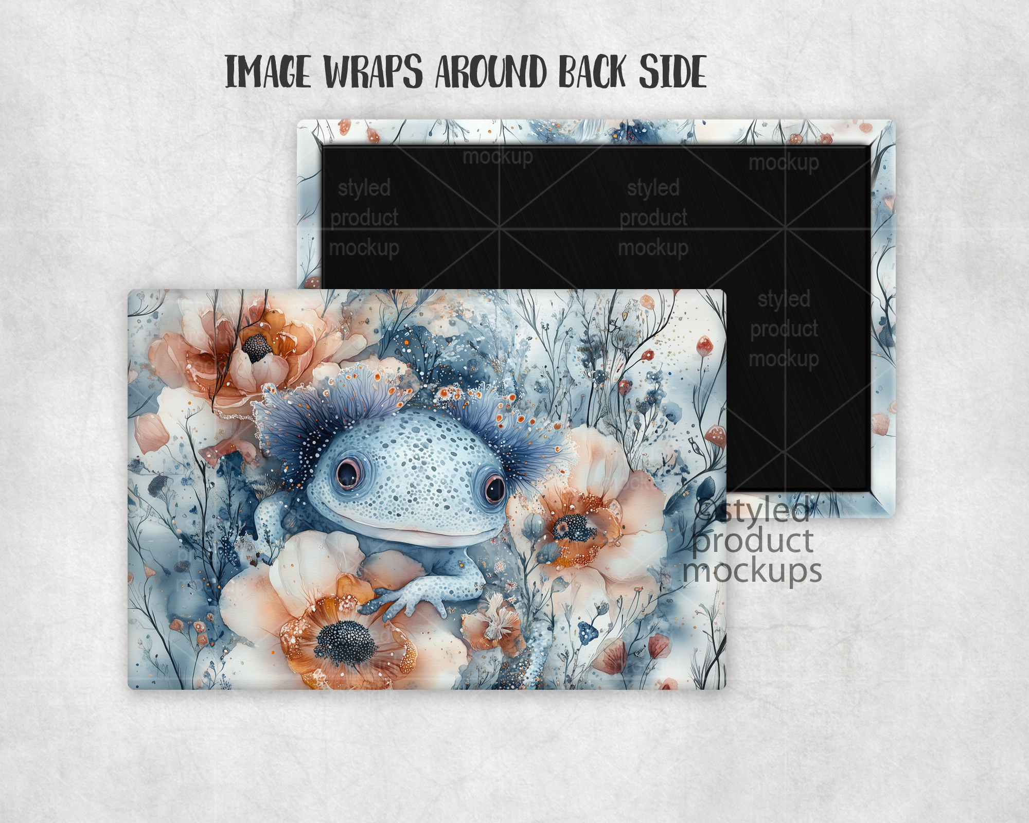 2x3 Horizontal Magnet Mockup