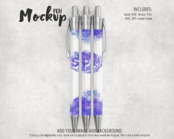 Sublimation Pen Mockup