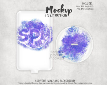 Small Acrylic Panel Mockup