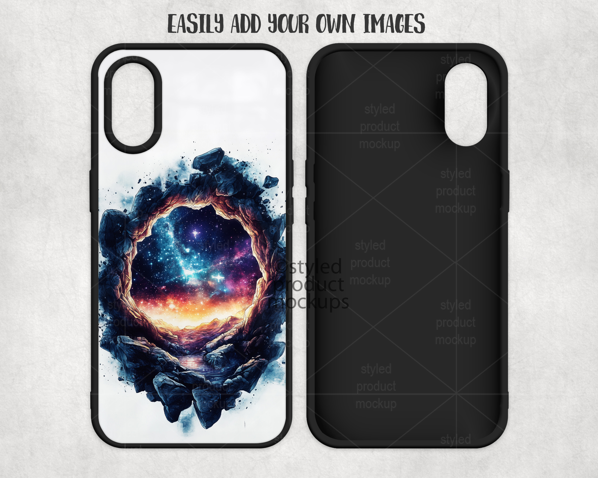 iphone X Case Mockup