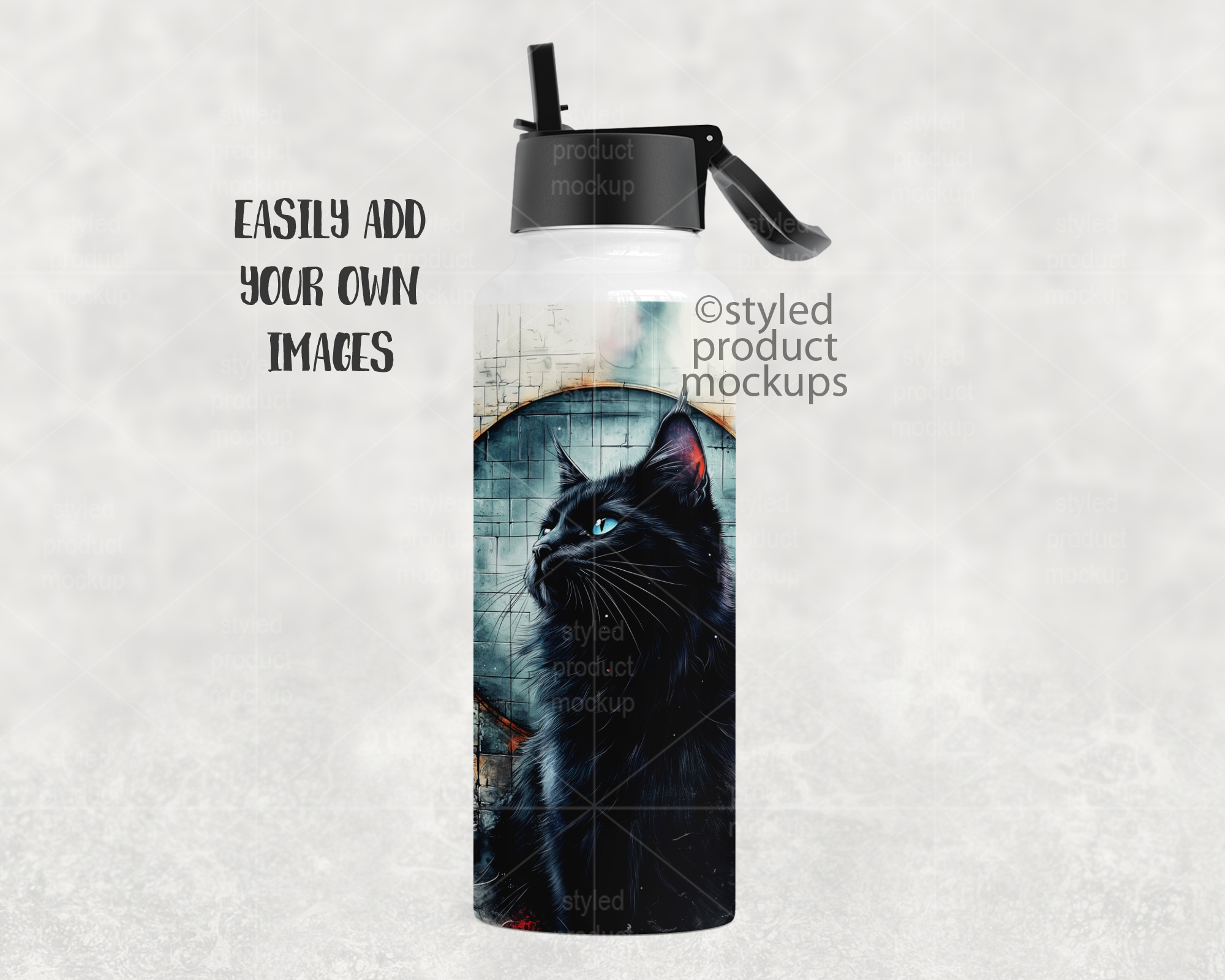 40oz Hydro Tumbler Mockup