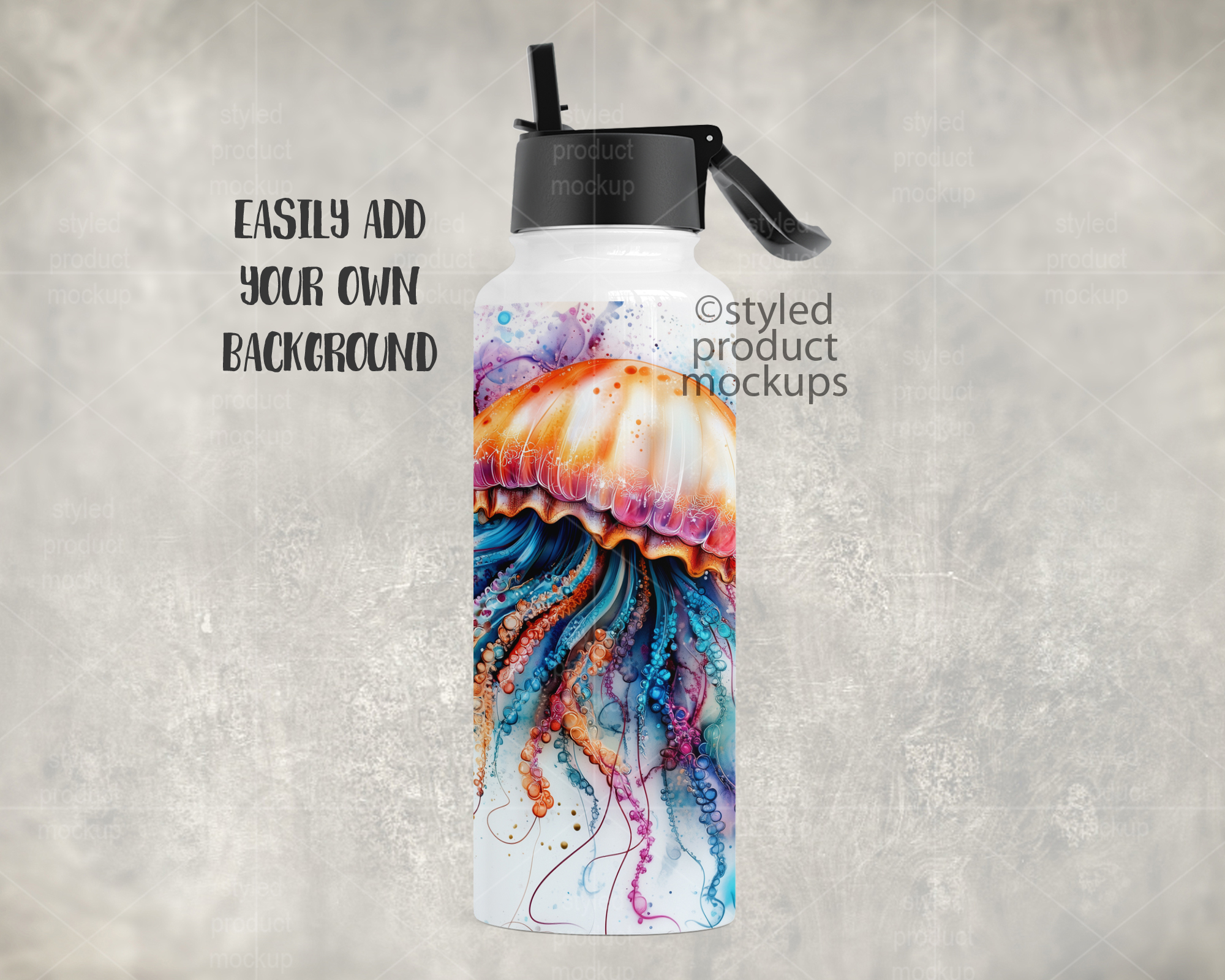 40oz Hydro Tumbler Mockup
