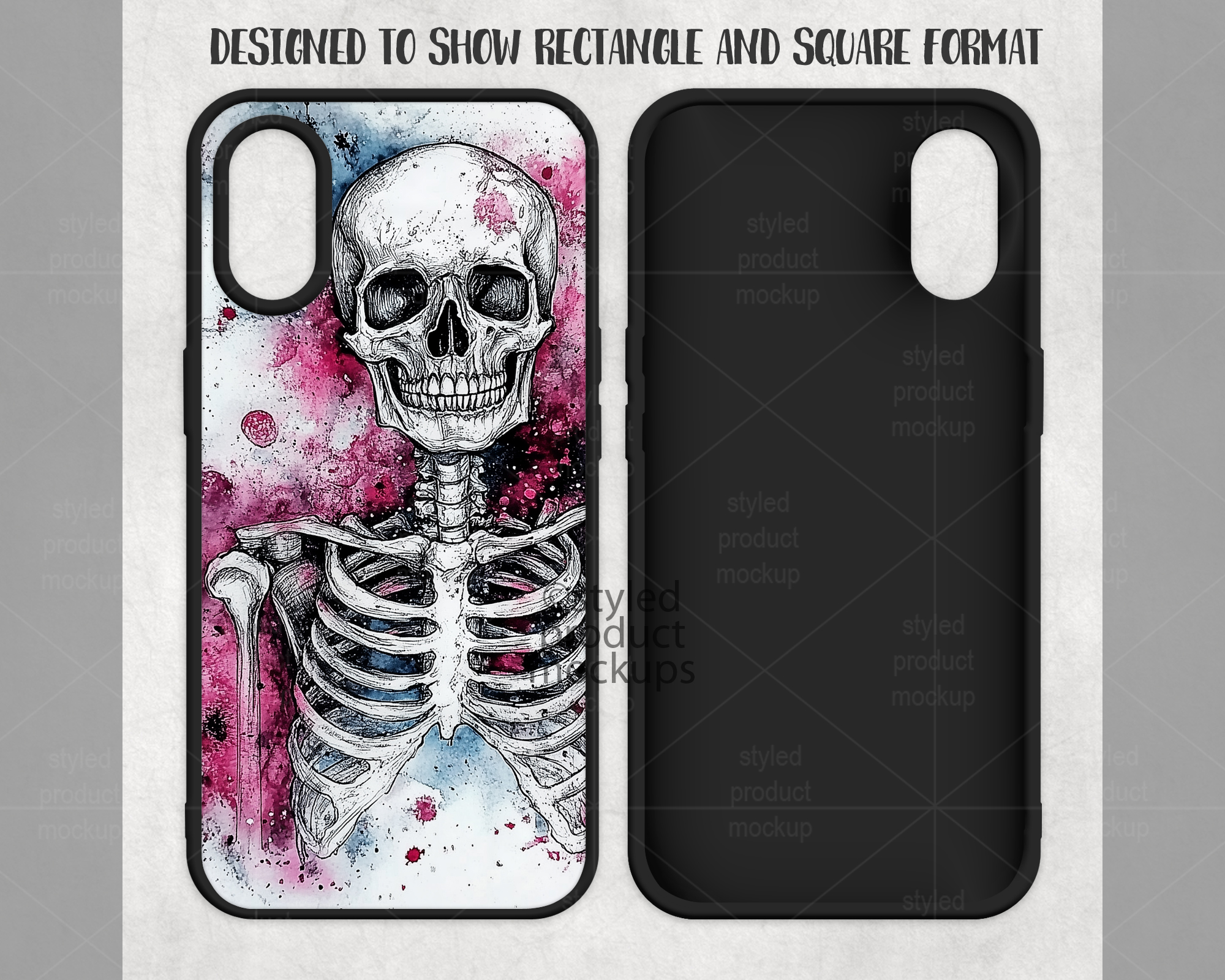 iphone X Case Mockup