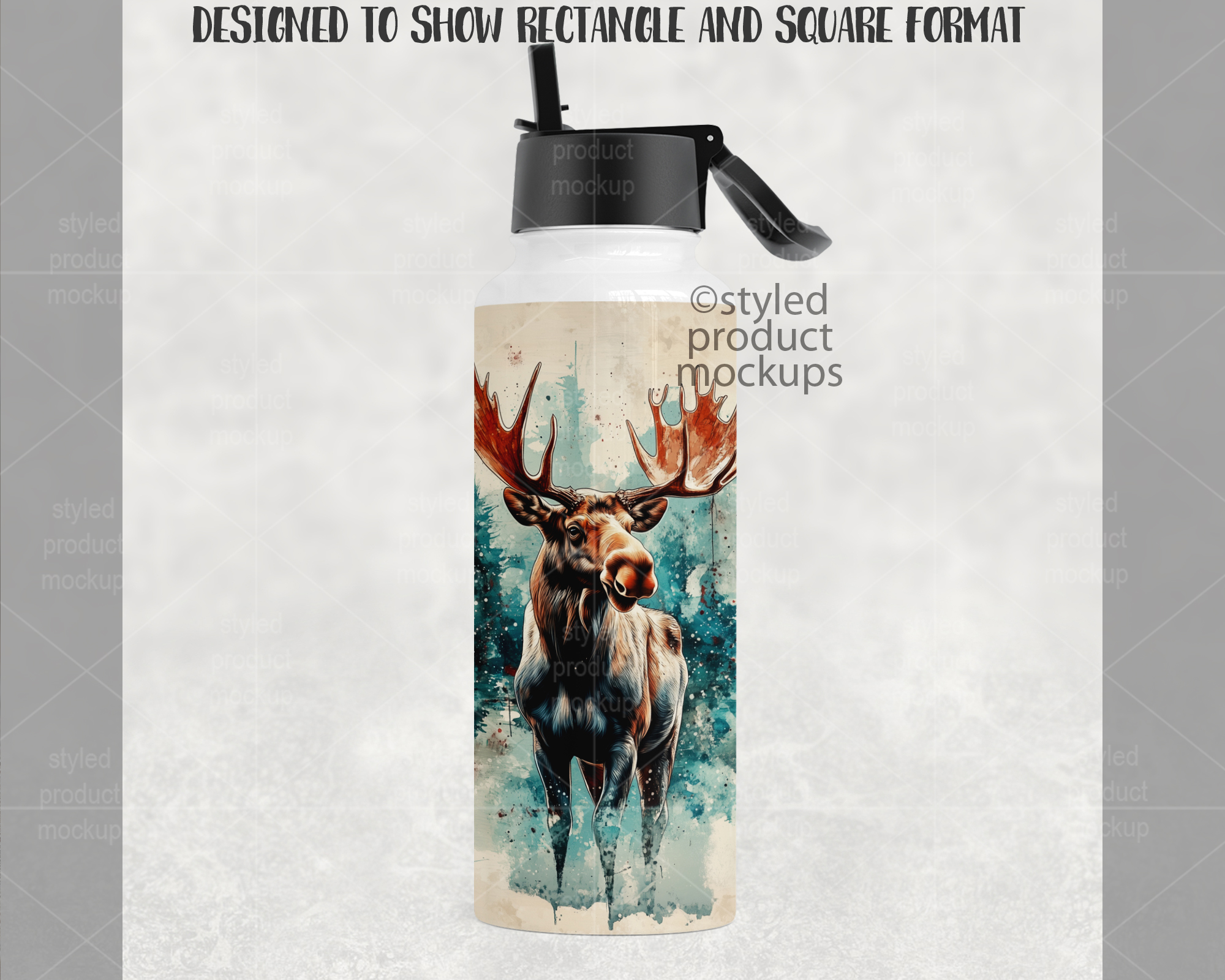 40oz Hydro Tumbler Mockup