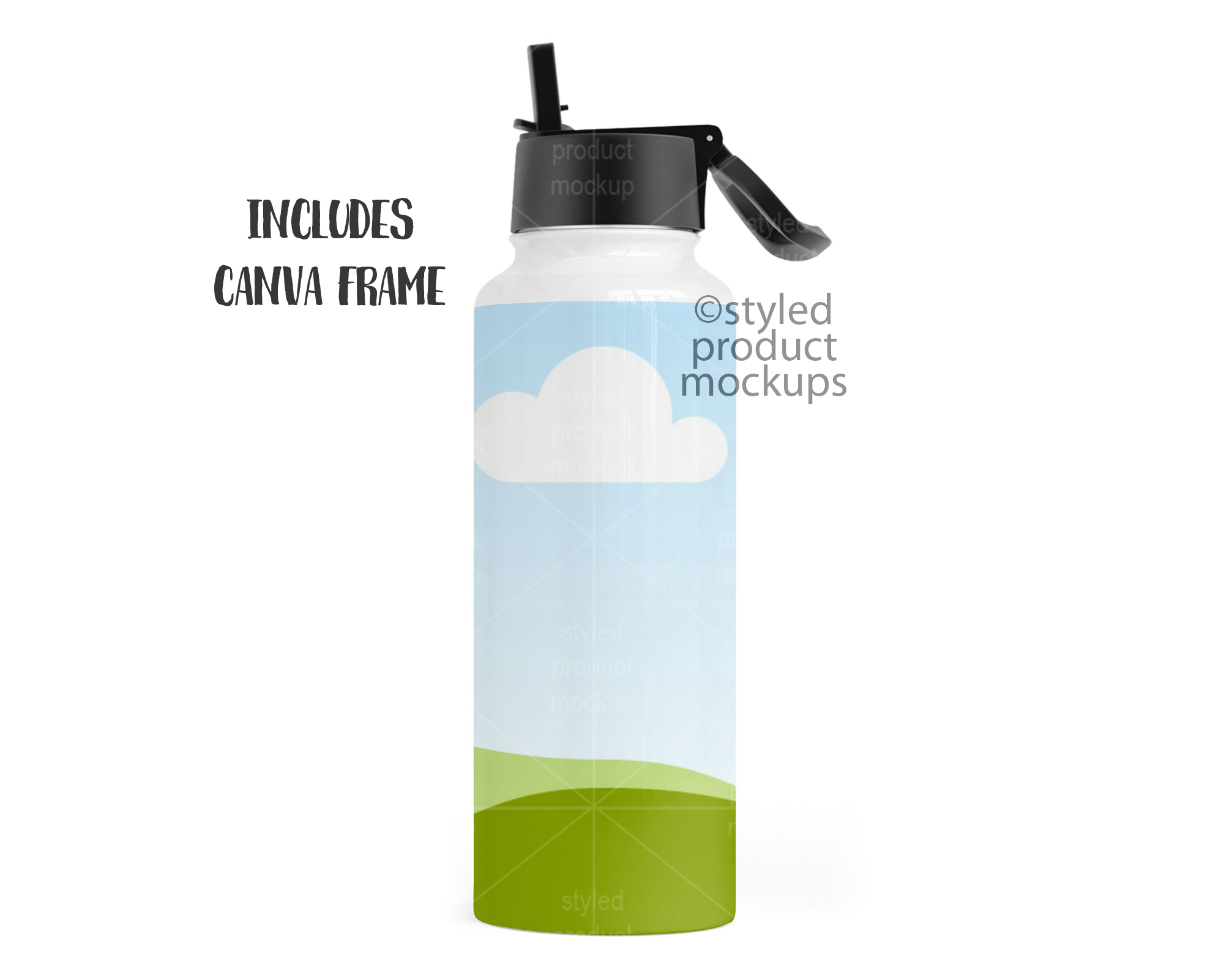 40oz Hydro Tumbler Mockup