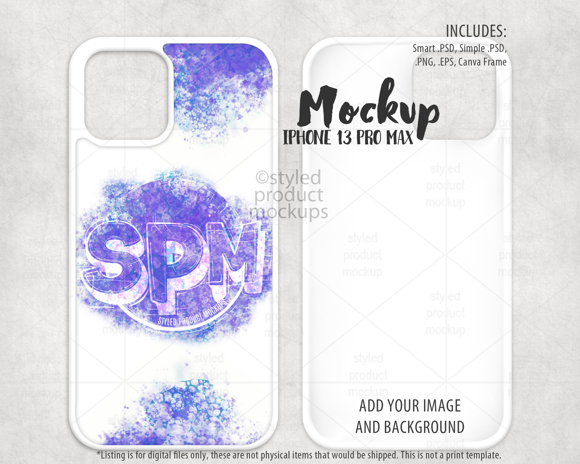 iphone 13 Pro Max Case Mockup