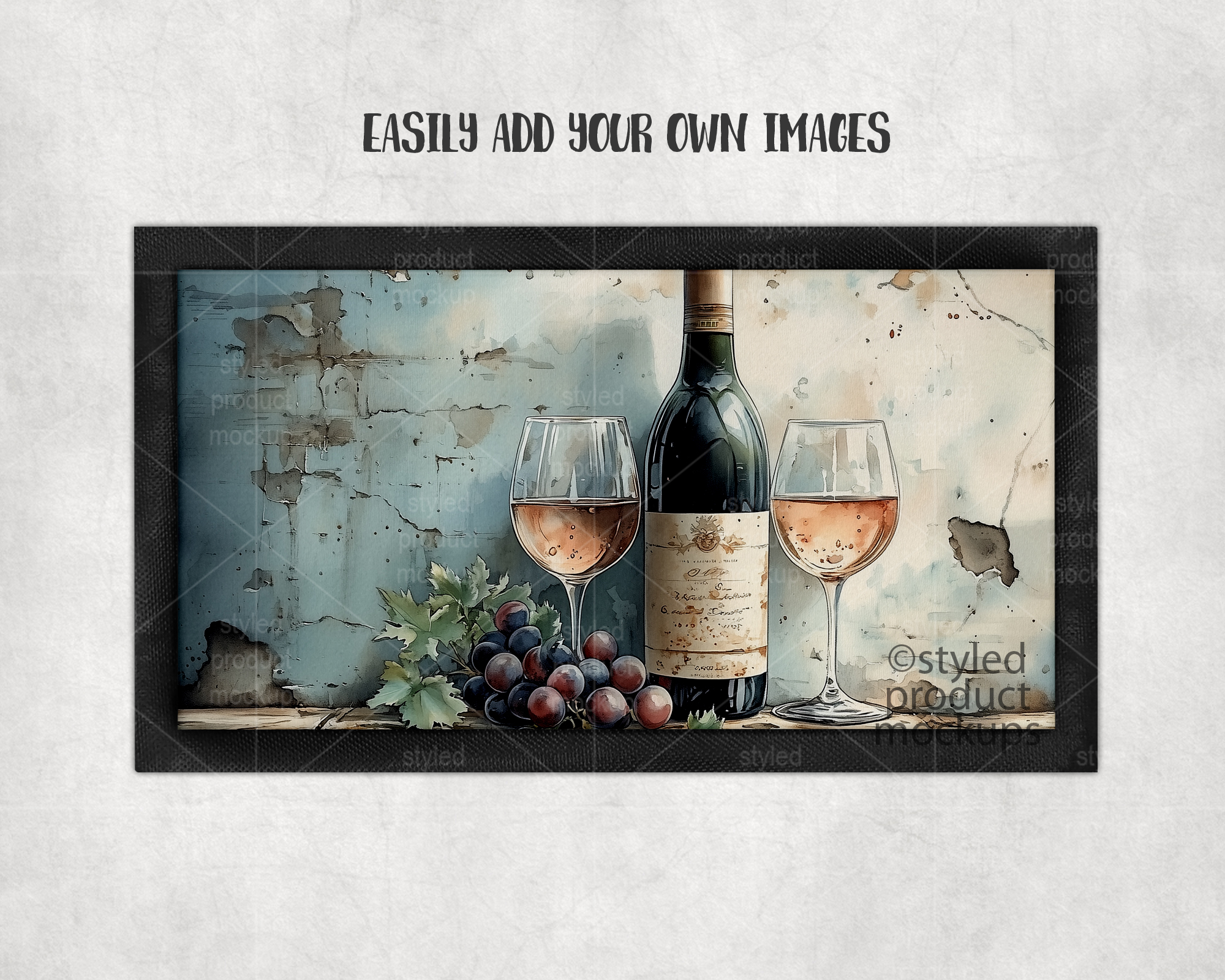 Bar Runner Mat Mockup