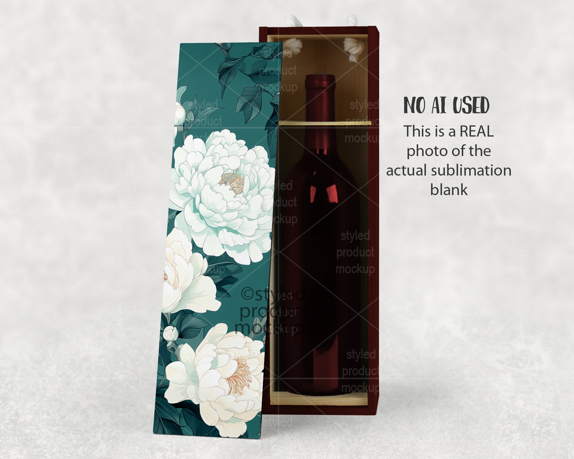 Wine Box Mockup