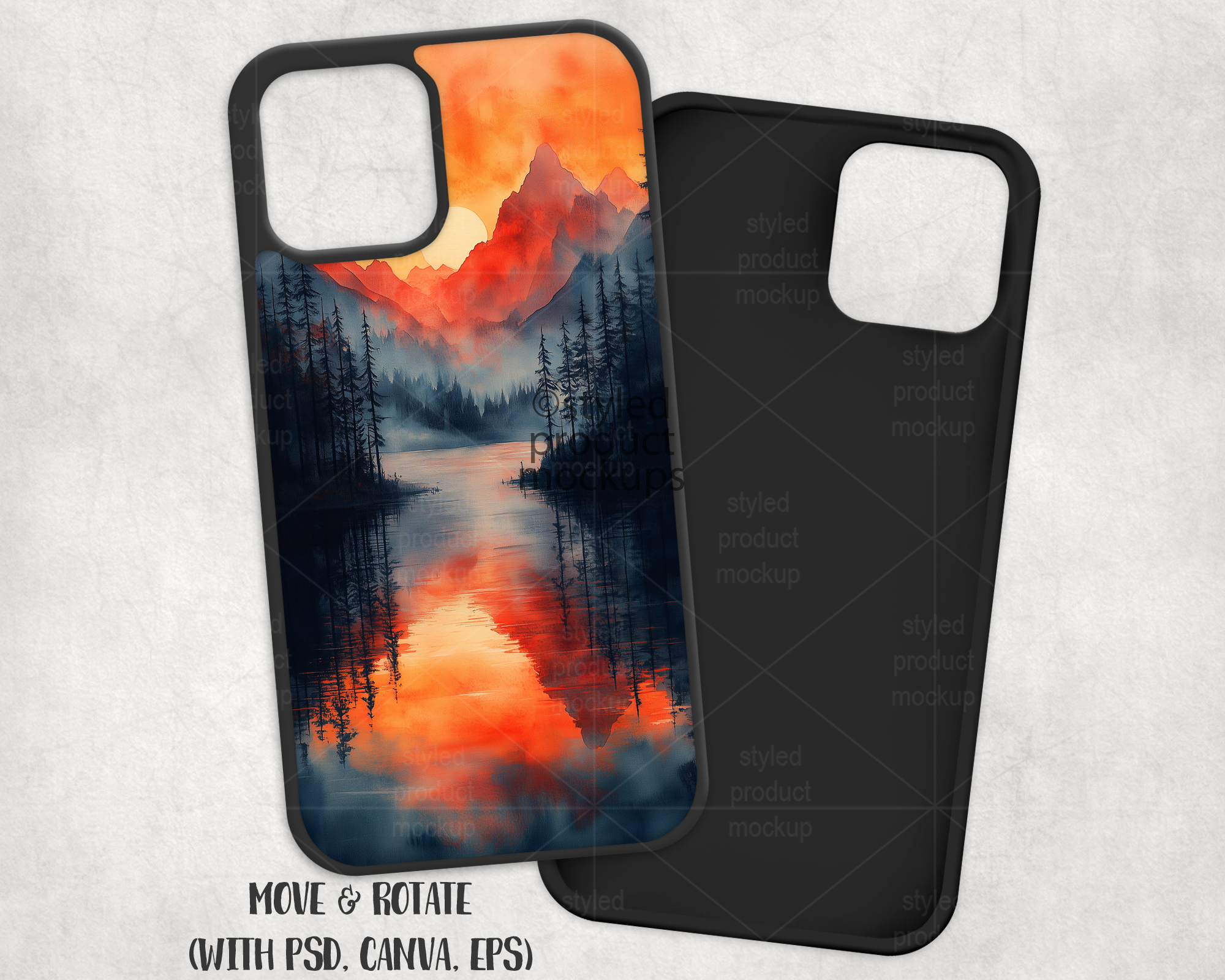 iphone 13 Pro Max Case Mockup