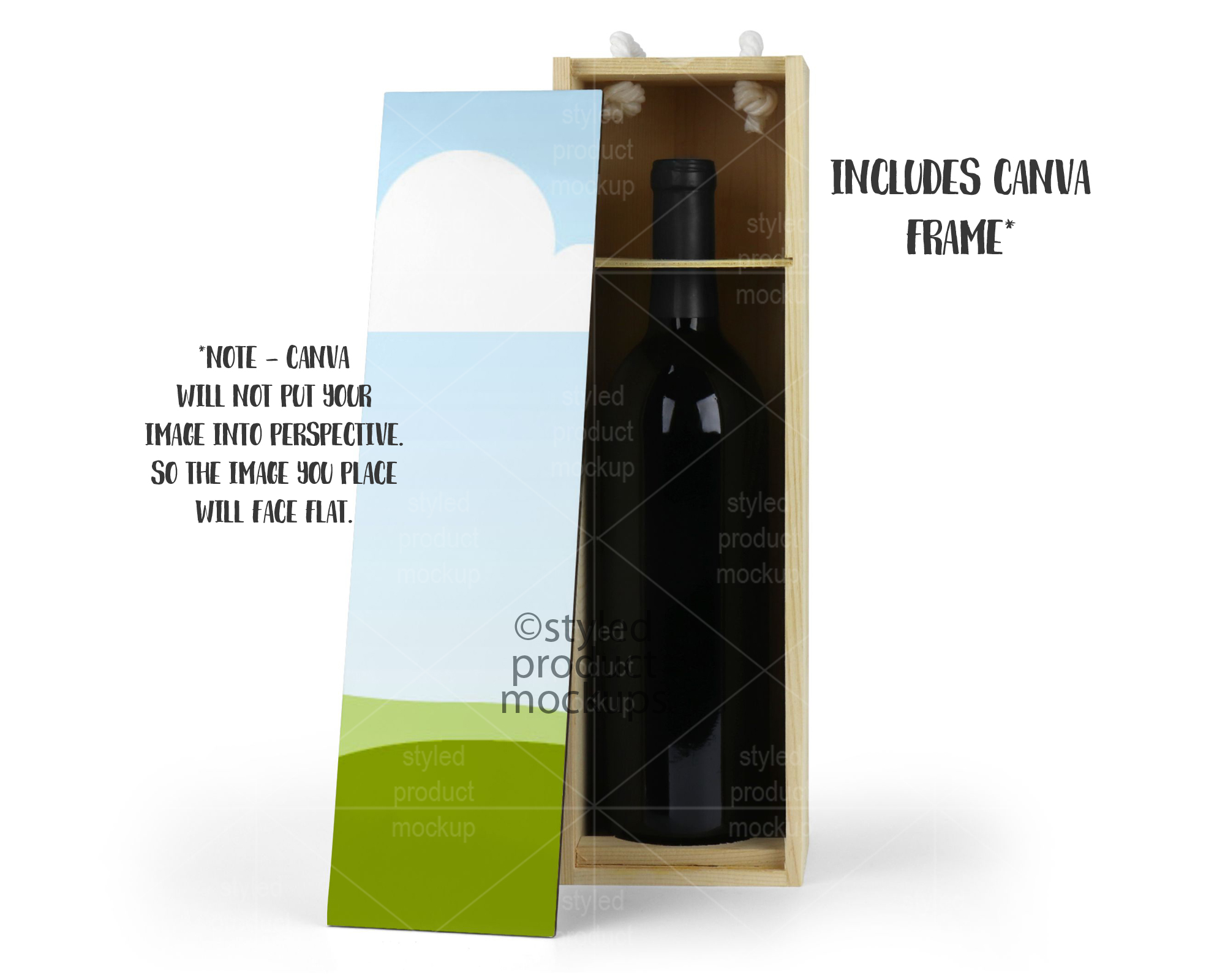 Wine Box Mockup