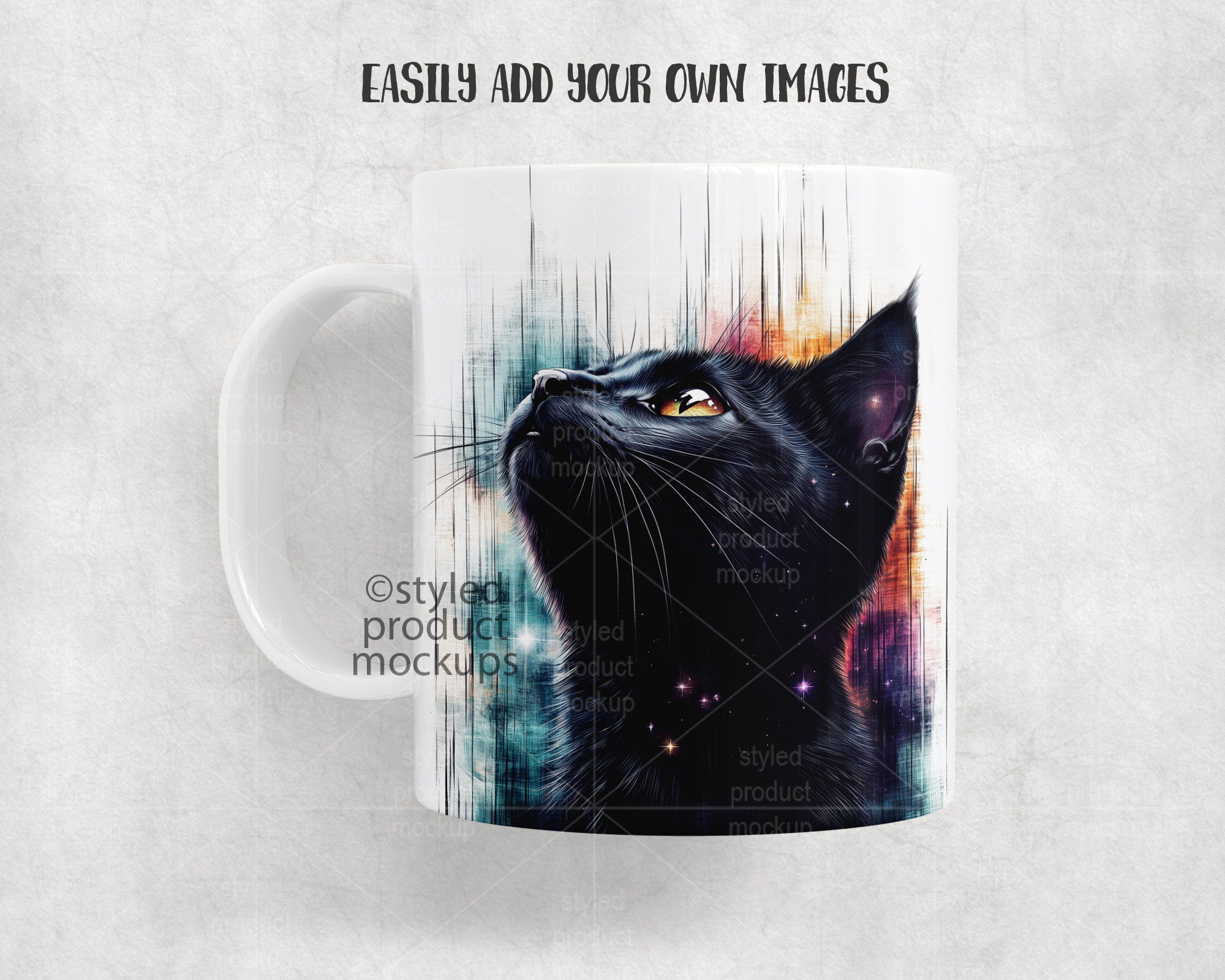 11oz Plastic Mug Mockup