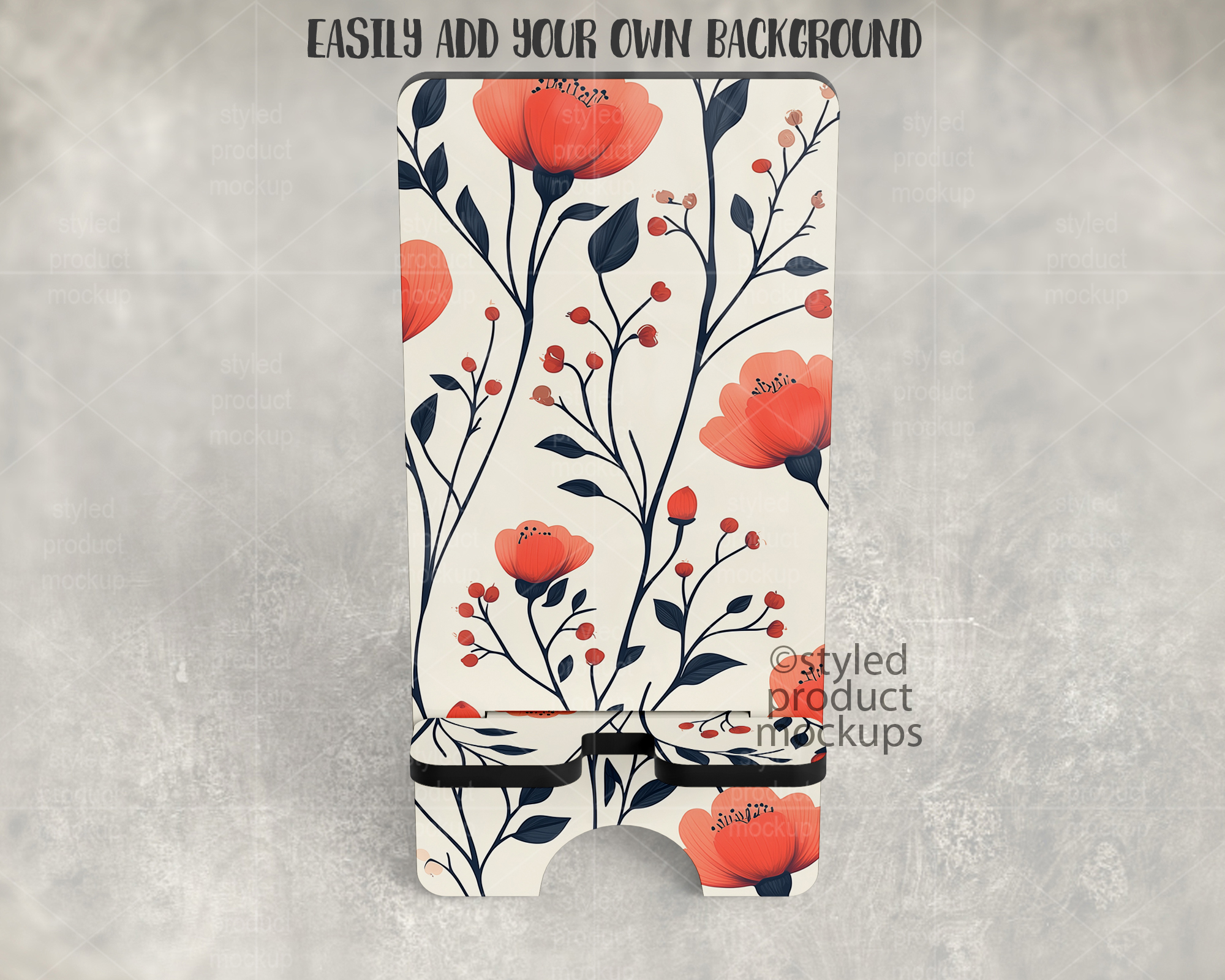 Cell Phone Stand Mockup
