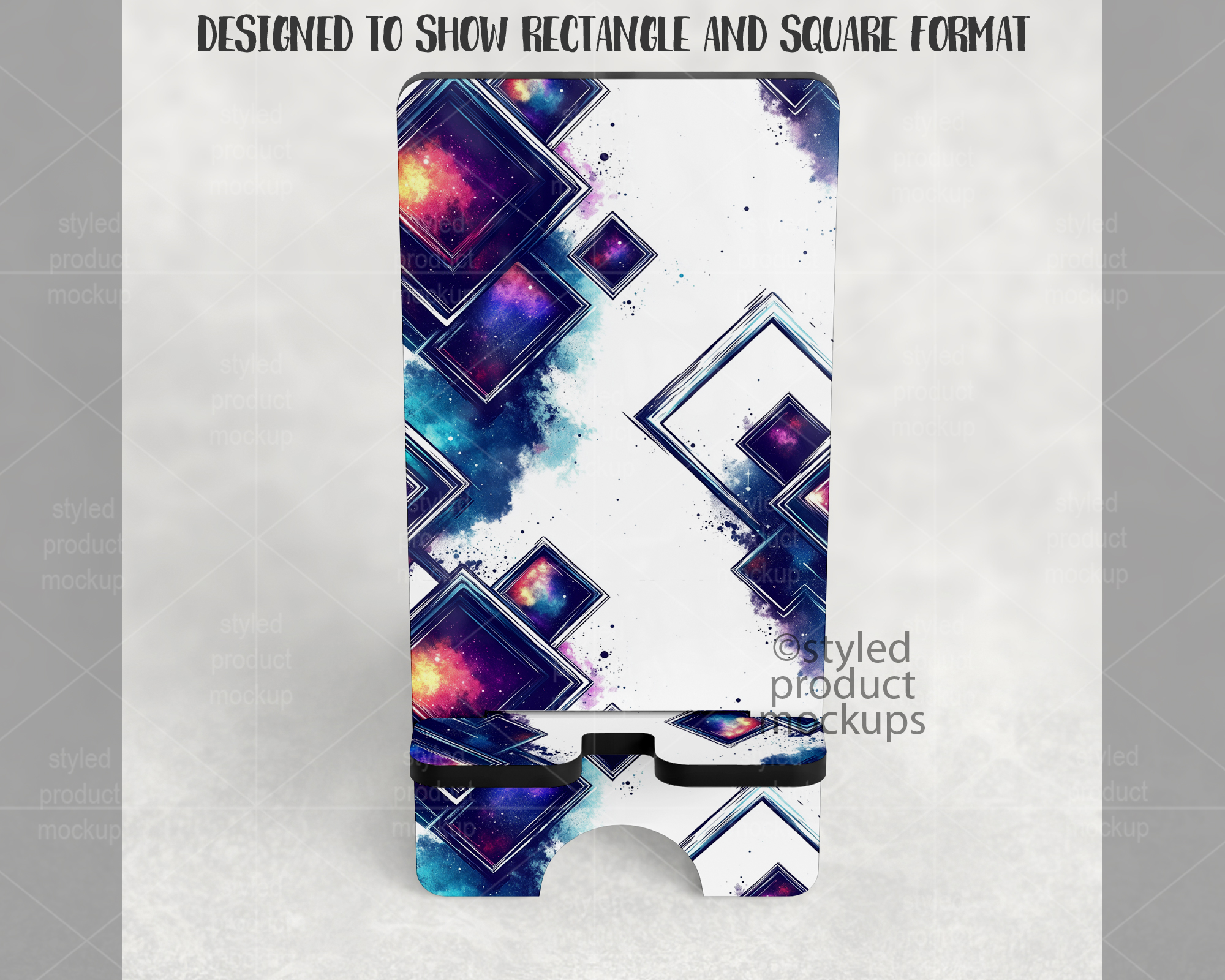 Cell Phone Stand Mockup
