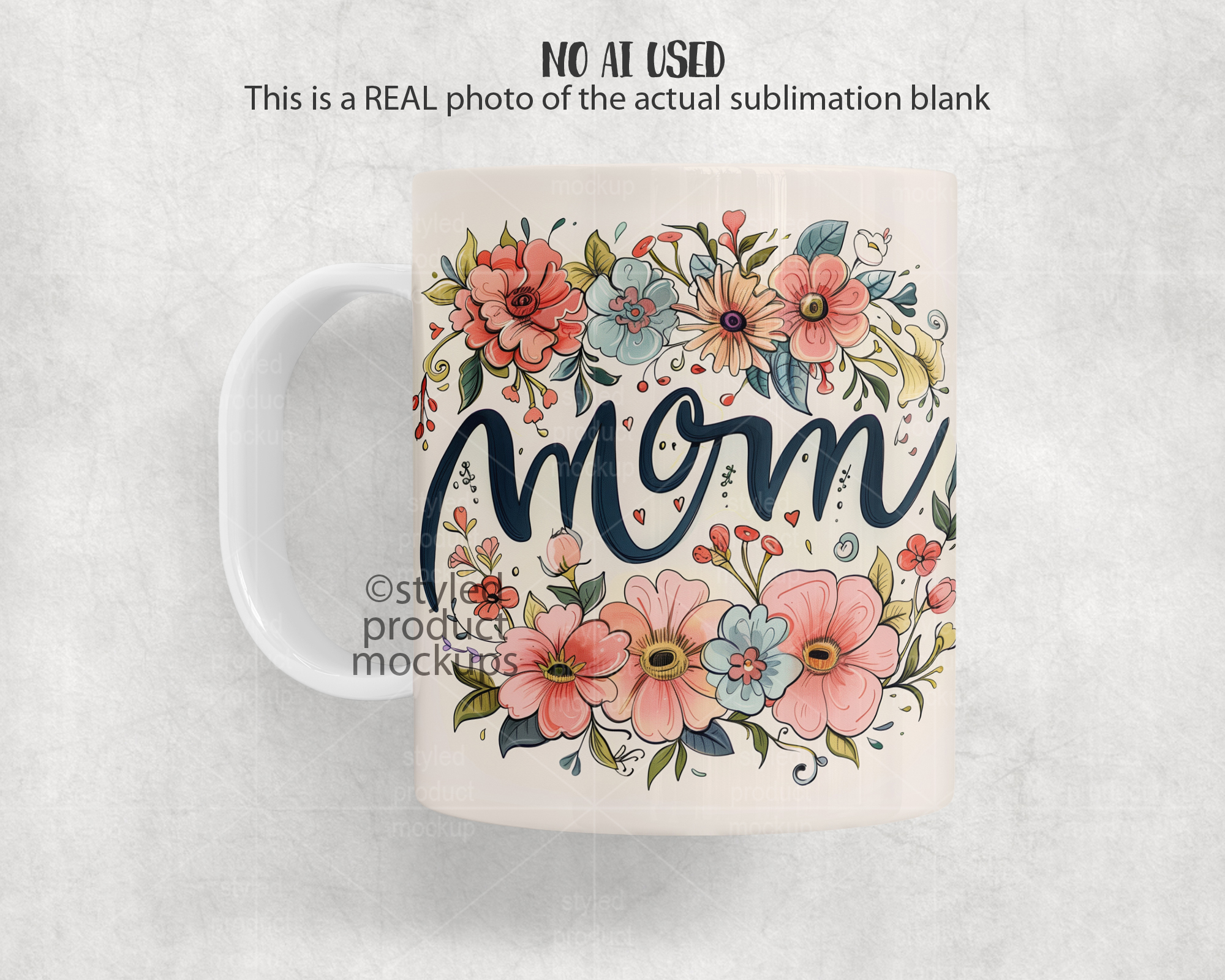 11oz Plastic Mug Mockup