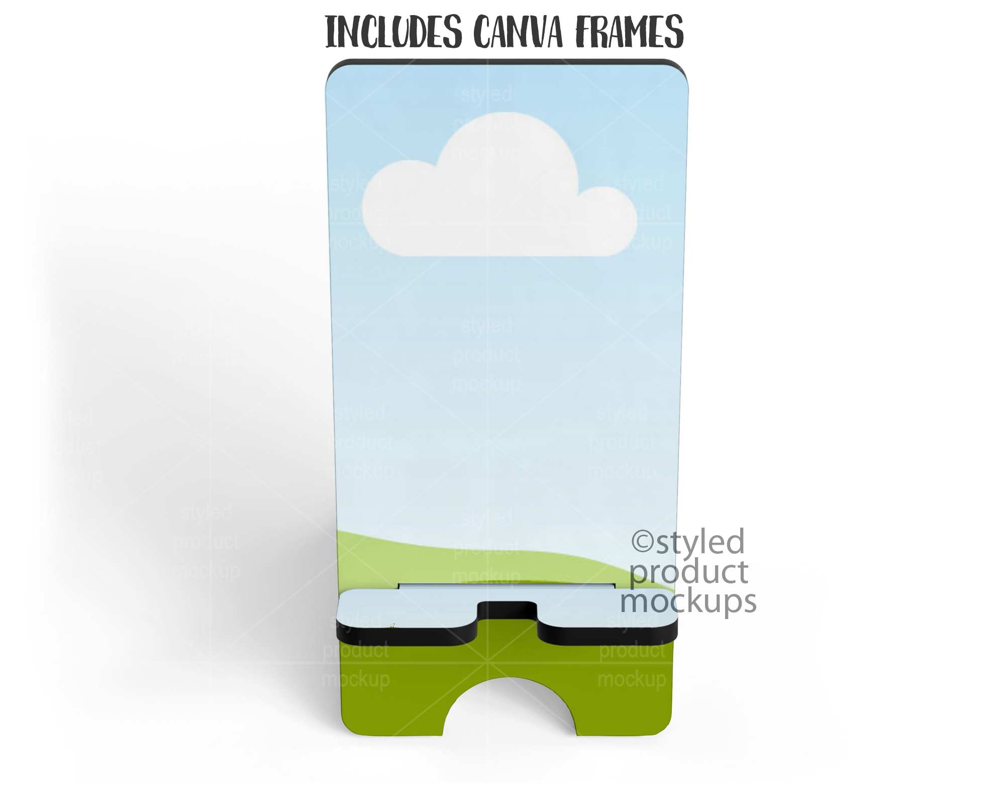 Cell Phone Stand Mockup