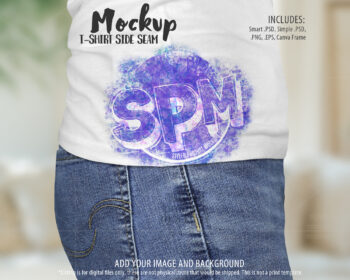 Shirt Side Seam Mockup