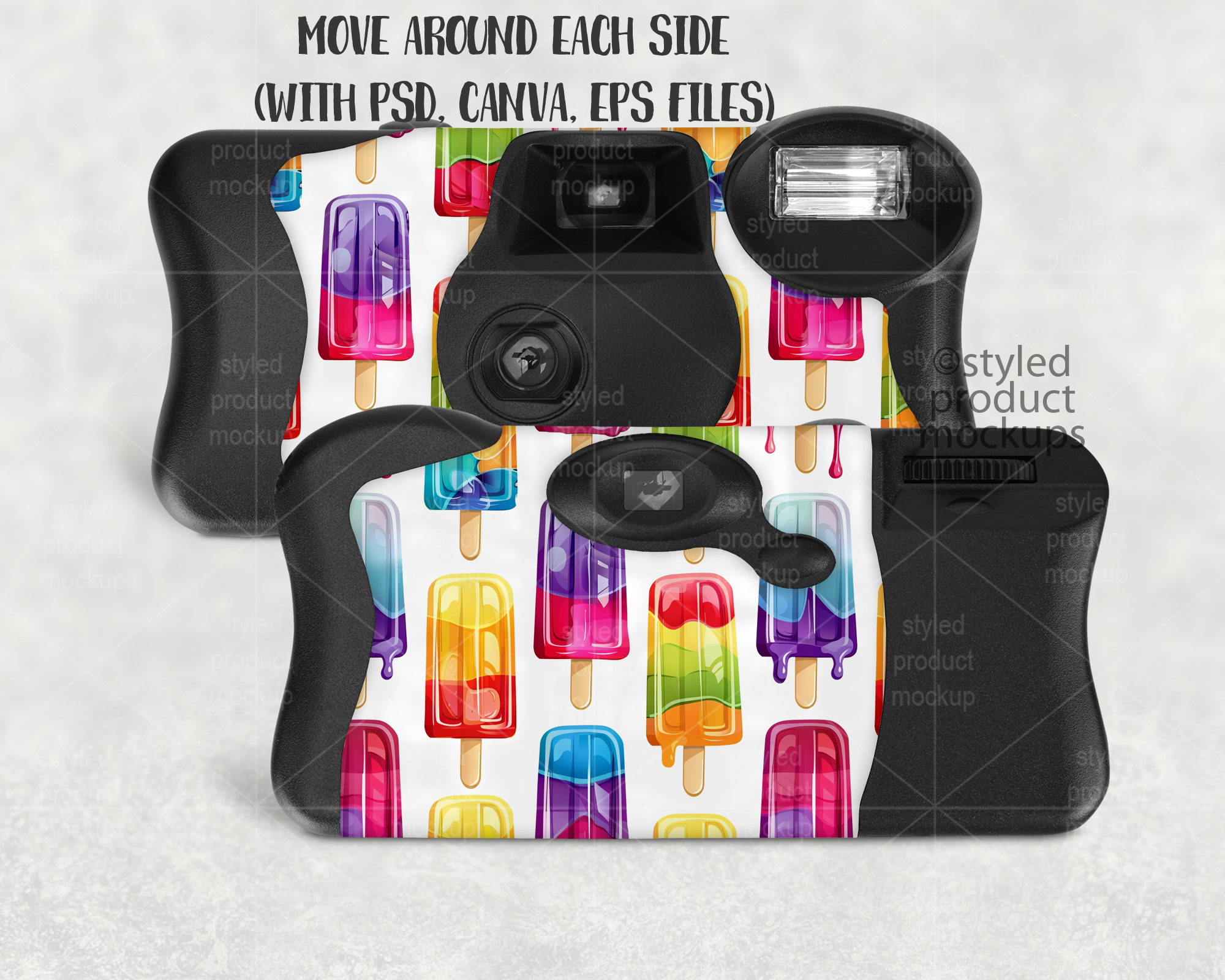 Disposable Camera Mockup